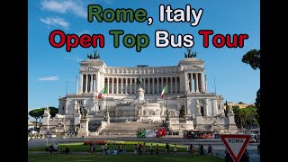 Rome Open Top Bus Tour [upl. by Anerac]