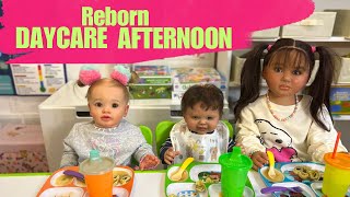 Reborn Daycare RolePlay with Lunch and Nap reborn reborndolls roleplaying [upl. by Ross]