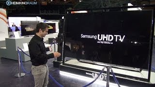 Im Überblick Samsung HU8590 HU7590 U8090 und U7090 Kurzvorstellung [upl. by Norahc]