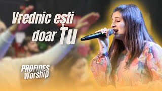 Vrednic ești doar Tu  Profides Worship live cover [upl. by Anaili127]