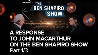 John MacArthurs Errant Literalism on the Ben Shapiro Show [upl. by Palla505]