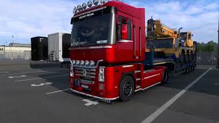 Ets2 Le Havre Paluel Renault Magnum [upl. by Holds835]