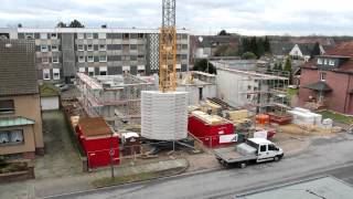 Zeitraffer Abriss und Neubau Gerätehaus Freiwillige Feuerwehr CastropRauxel Löschzug Henrichenburg [upl. by Areem]