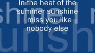 Summer Sunshine by The Corrs with lyrics [upl. by Seidel586]