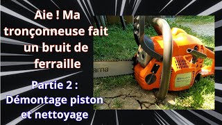 Aie  Ma tronçonneuse fait un bruit de ferraille partie 2 [upl. by Monjo815]