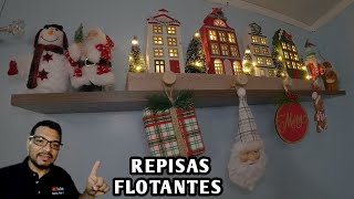 Como instalar Repisas Flotantes  Floating shelf [upl. by Kernan]