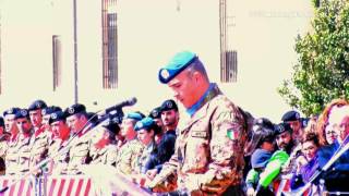 BRIGATA SASSARI MISSIONE UNIFIL SALUTO AI SASSARINI IN PARTENZA 03 [upl. by Morentz]