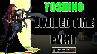 AQW Yoshino Event The Reaper LIMITED TIME EVENT  Must Get Boss Drop House Items  Merge Update [upl. by Notaek]