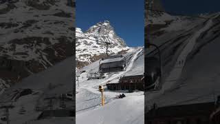 You can ski in Cervinia in Italy until May [upl. by Imelida465]