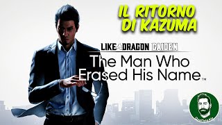 Like A Dragon Gaiden  Gameplay ITA  01  IL RITORNO DI KAZUMA KIRYU [upl. by Aiyt]