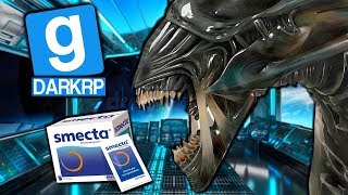 JE DONNE UN SMECTA À DES ALIENS MDR  GMOD DarkRP [upl. by Shea]