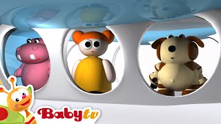 Hippa Hippa Hey 🧩 Fun Puzzle Games for Kids  Sound Game  Cartoons  Toddler Video BabyTV [upl. by Aynav]