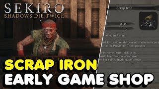 Sekiro  How To Buy Infinite Scrap Iron amp Black Gunpowder Early Game In Sekiro Shadows Die Twice [upl. by Eninej]