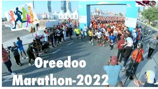 Ooreedoo Doha Marathon 2022 [upl. by Leffen]