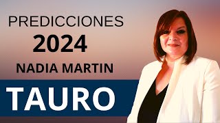 ¿QUE VIENE EN 2024 PREDICCIONES SIGNO DE TAURO  NADIA MARTIN [upl. by Anole]