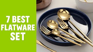 7 Best Cutlery Set for Home Use  Best Flatware Set [upl. by Noel]