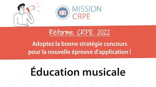 CRPE2022 Sujet Zéro  Découvrez la nouvelle épreuve dapplication en Education Musicale 🔍 [upl. by Akinahc720]