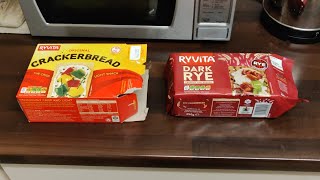 Ryvita Crisp Bread amp Crackerbread  Top UK Meat Free Snacks [upl. by Gavrila457]