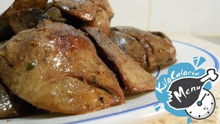 Recette  Foie de volaille poêlé [upl. by Hayley]