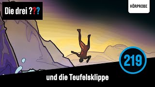 Die drei Fragezeichen Folge 219 und die Teufelsklippe  Hörprobe zum Hörspiel [upl. by Nnywg]