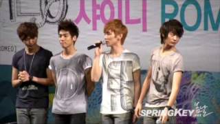 shinee key fancam and a little mic incident [upl. by Margalo]