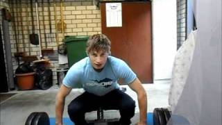 Barbell Bench Press Without a Rack [upl. by Tinya]