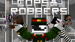 Minecraft COPS N ROBBERS  CAI NGỤC VS TÙ NHÂN [upl. by Drofwarc879]