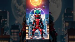 ᕦ😎ᕤ cat in a ninja 🥰 powerful alien negotiating 4k deadpool marvel deadpooledit deadpool3 [upl. by Amada]