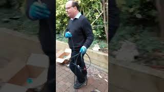 Nilfisk Titan 120 Pressure Washer  Cleaning power demo [upl. by Philipps734]