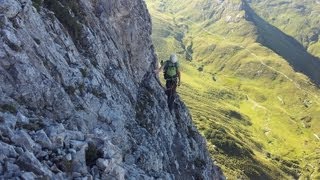 Klettersteig Lachenspitze Nordwand [upl. by Zhang]