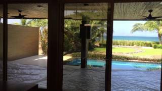 BeachFront House For Sale Costa Rica Modern Design [upl. by Mairim]