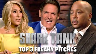 Shark Tank US  Top 3 Times The Sharks Were Freaked Out [upl. by Ainad]