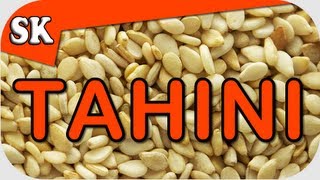 HOW TO MAKE TAHINI  Fresh Easy Tahini Recipe [upl. by Enidan354]