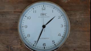 Monochrome sweepstake  IWC Wall Clock [upl. by Yejus]