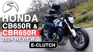 2024 Honda CBR650R and CB650R EClutch Review  how does it work [upl. by Yenttirb]