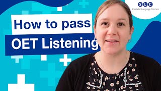 How to PASS OET Listening [upl. by Dupaix238]