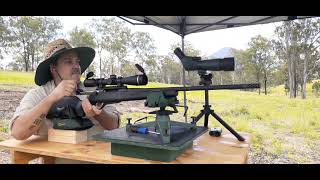 Lithgow LA102 crossover 308 with Grizzly Muzzle Brake [upl. by Kopaz]