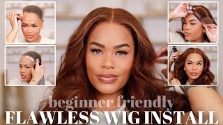 beginner friendly flawless wig install ft hairvivi  arnellarmon [upl. by Nerrot381]