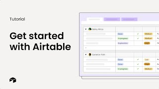 How to Use Airtable amp Getting Started Tutorial [upl. by Stephens]