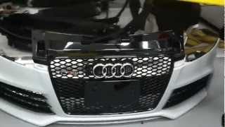 Exclusive  Audi TT RS  Golf R engine swap Worlds first [upl. by Yllop]