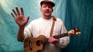 Danny Boy ukulele tutorial by MUJ [upl. by Millman]