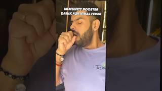 Immunity booster drink for fever 💯 trending recipe drink healthy immunity immunitybooster [upl. by Sheridan602]