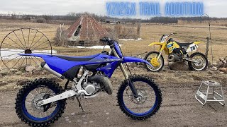 2023 Yamaha ￼YZ125X first ride [upl. by Elwood597]