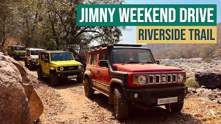 Jimny Weekend Drive  Riverside Trail  Karnataka [upl. by Jago116]