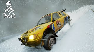 Dakar Desert Rally 🏁 Peugeot 205 T16  Haradh   4K Full Graphics [upl. by Keemahs752]