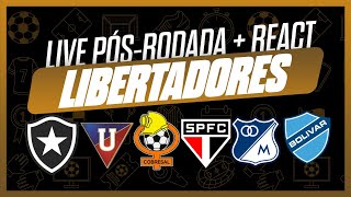 LIVE PÓS LIBERTADORES  REACT MILLONARIOS X BOLÍVAR [upl. by Estel645]