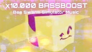 Music from BEE SWARM SIMULATOR x10000 SOUND BASSBOOSTED [upl. by Ellezig]