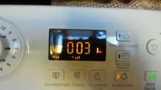 Hotpoint Ariston WMSG 7106B CIS quotПОЛОСКАНИЕ И ОТЖИМquot [upl. by Benzel]