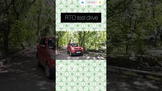 RTO TEST DRIVE TRACK  CAR DRIVING [upl. by Lupien]