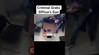 Criminal Grabs Officer’s Gun shorts police [upl. by Regan]